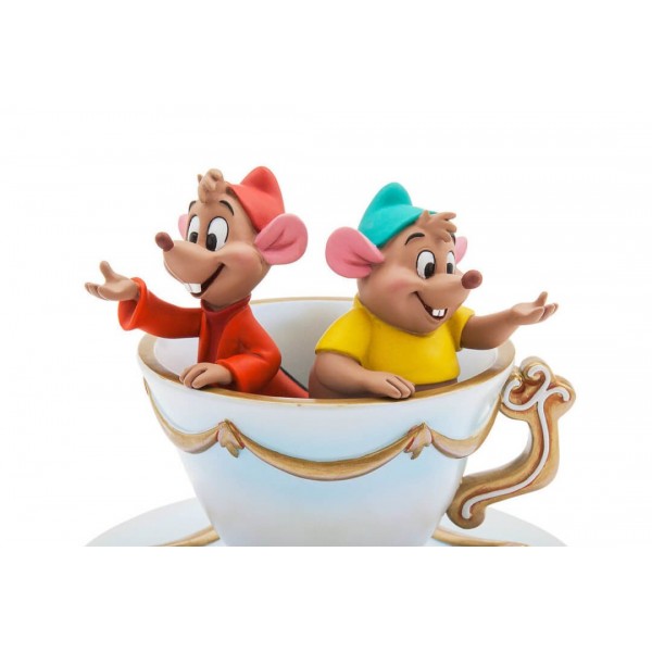 Gus and Jaq Trinket Dish Figure, Cinderella Gus and Jaq Trinket Dish Figure, Cinderella